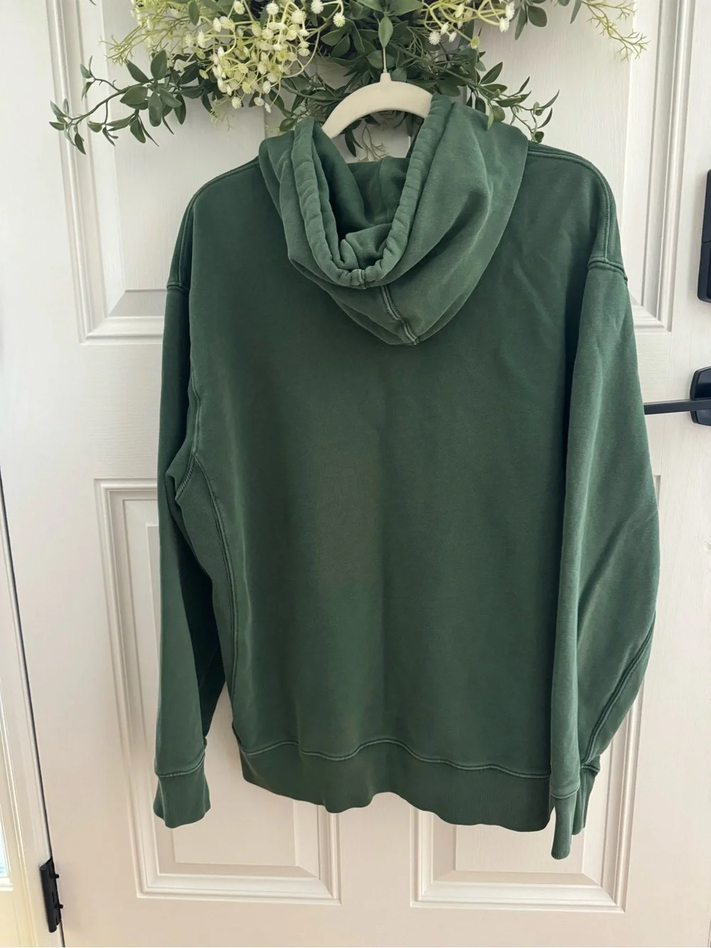 J. Crew  Vintage Green Hoodie Size L